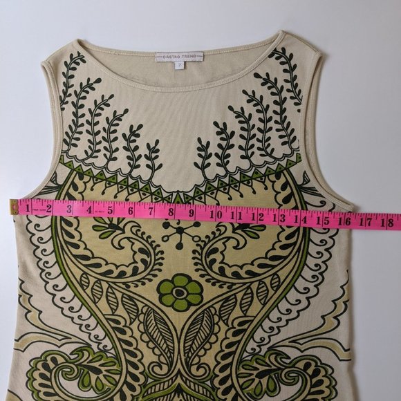 Castro Trend Sleeveless Damask Bohemian Print Small Size - Picture 14 of 15